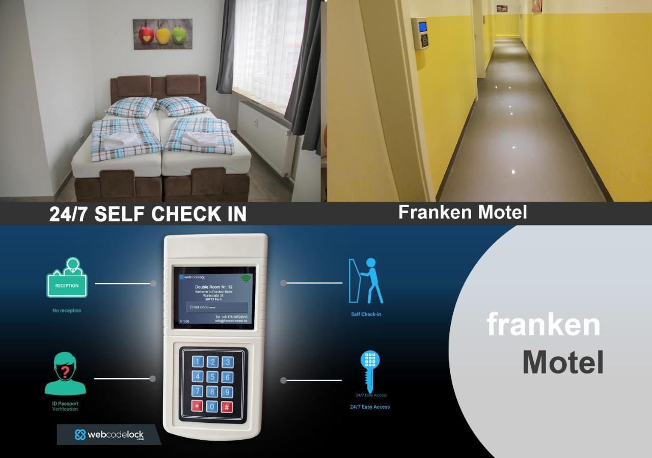Franken Motel Фюрт Экстерьер фото